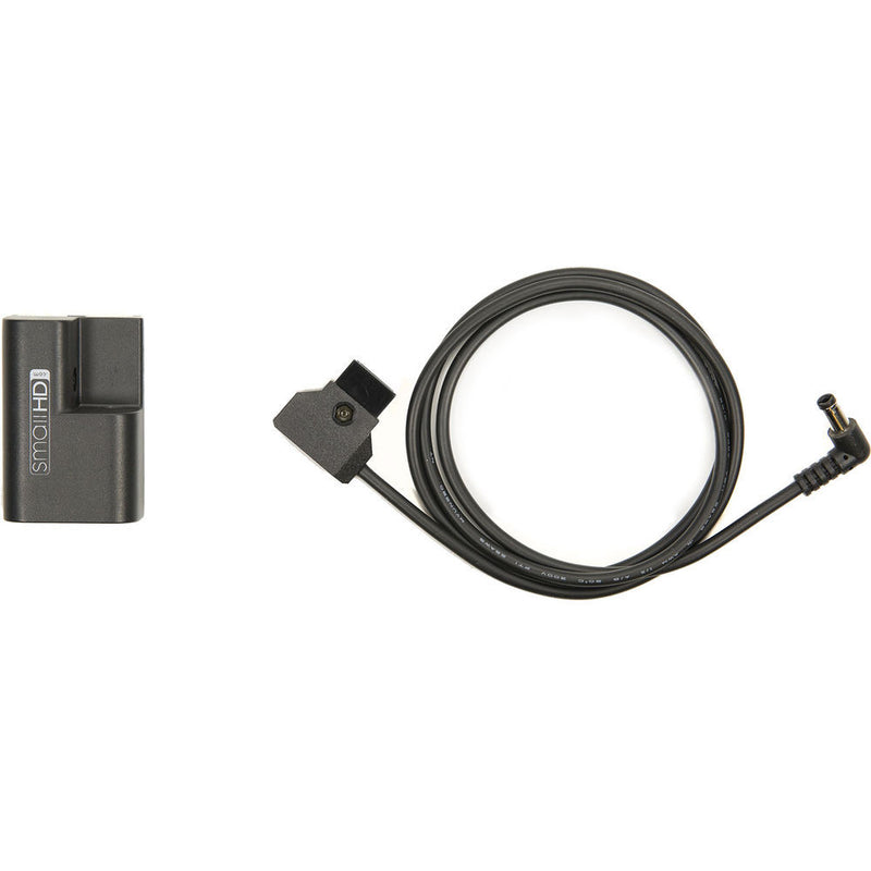 SmallHD Faux LP-E6 Battery and 36" D-Tap to Barrel Connector Cable