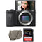 Sony Alpha a6600 Mirrorless Digital Camera Body with Accessories Kit