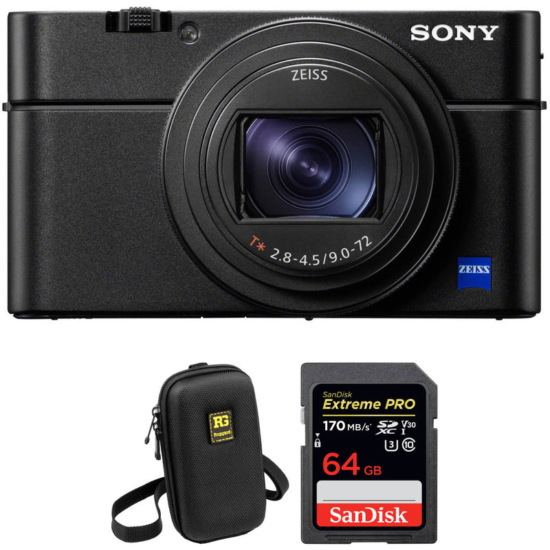 Sony Cyber-shot DSC-RX100 VII Digital Camera Basic Kit
