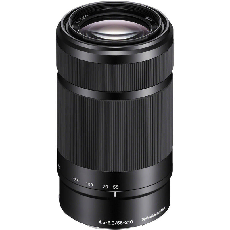 Sony E 55-210mm f/4.5-6.3 OSS E-Mount Lens (Black)