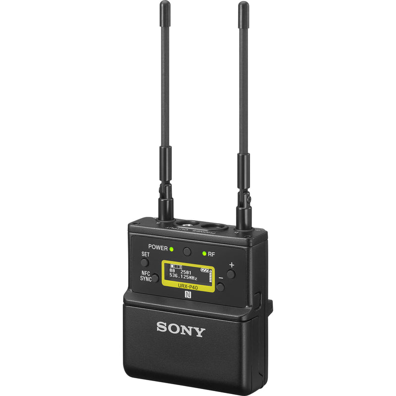 Sony URX-P40 Camera-Mount Wireless Receiver (UC25: 536 to 608 MHz)