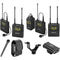 Sony UWP-D Two-Receiver Camera-Mount Wireless Combo Microphone System Kit (UC25: 536 to 608 MHz)
