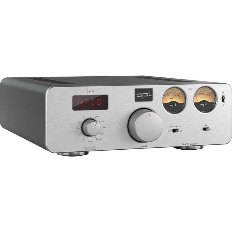 SPL Director Mk2 D to A/PreAmp + DAC768 - Silver