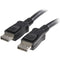 StarTech DisplayPort Male to DisplayPort Male Cable with Latches (25', Black)