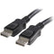 StarTech DisplayPort Male to DisplayPort Male Cable with Latches (25', Black)
