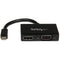 StarTech 2-in-1 Mini DisplayPort to HDMI/VGA Travel Adapter Converter (Black)