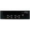 StarTech 4-Port DVI + VGA Dual Monitor KVM Switch with Audio & USB Hub (Black)