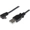 StarTech Right-Angle Micro-USB to USB Charge & Sync Cable (3')