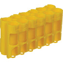 STORACELL 12 AA Pack Battery Caddy (Yellow)