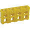 STORACELL SlimLine 9V Battery Holder (Yellow)