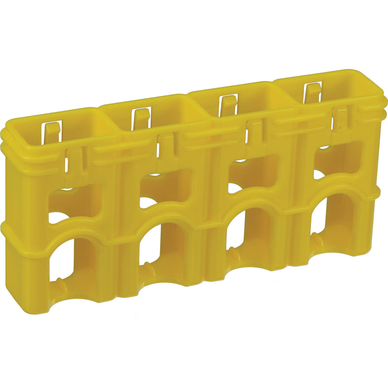 STORACELL SlimLine 9V Battery Holder (Yellow)