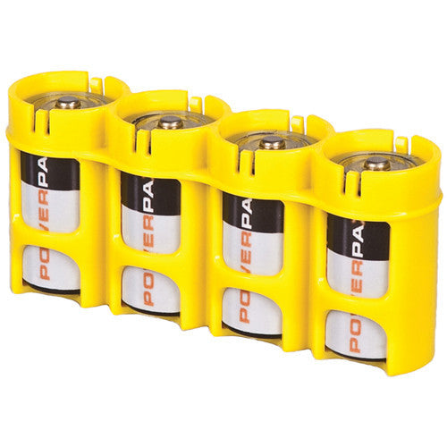 STORACELL SlimLine C4 Battery Holder (Yellow)