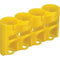 STORACELL SlimLine CR123 Battery Holder (Yellow)