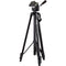 Sunpak 5400DLX Tripod with 3-Way, Pan-and-Tilt Head, Smartphone Mount, and Mount for GoPro Camera