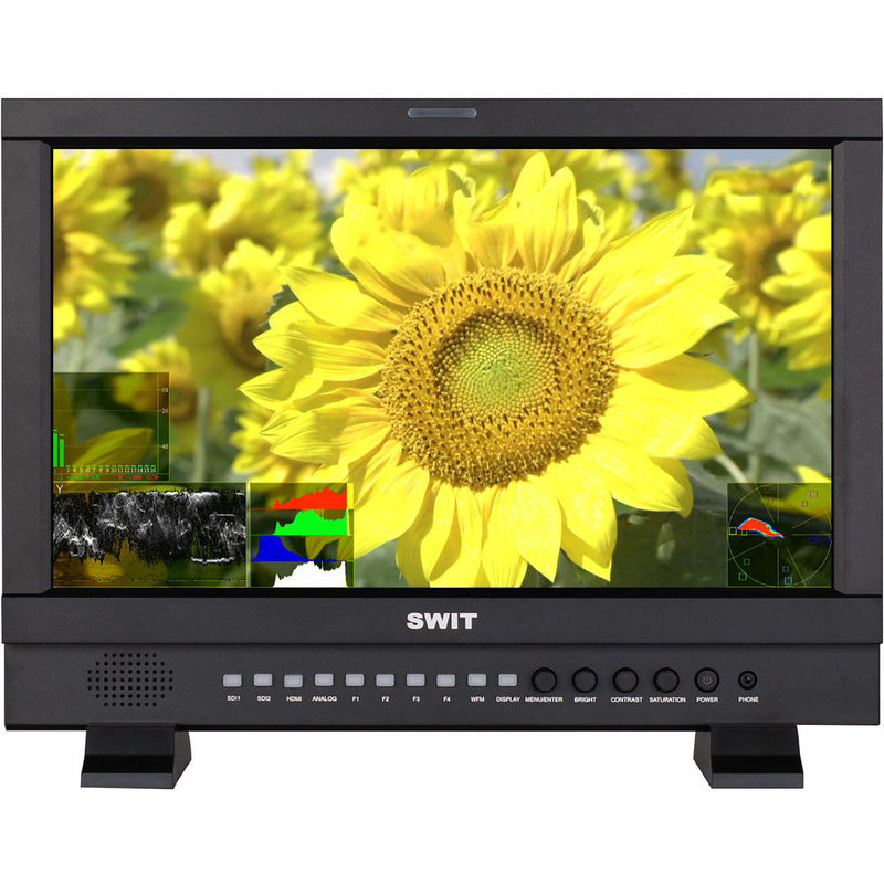 SWIT S-1173F Waveform Studio LCD Monitor (17.3", Gold Mount)