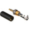 Switchcraft 35HD Series 35HDLBAUS 3.5mm Locking Stereo Plug (Gold Plug, Black Handle)