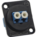 Switchcraft EH Series LC Fiber Optic Single-Mode Connector (Black)