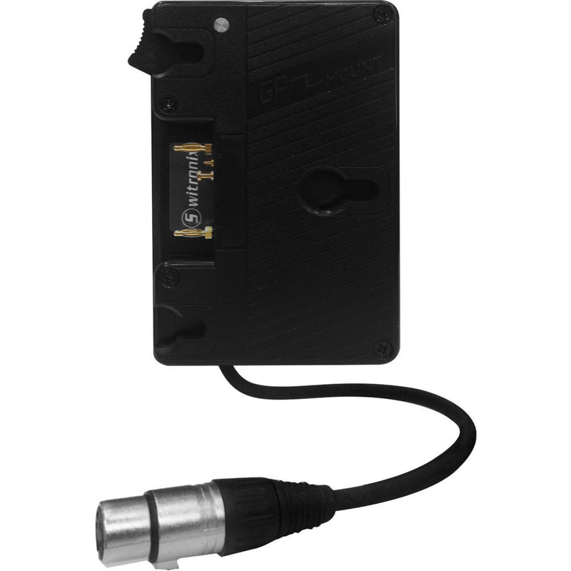 Core SWX VoltBridge 3-Stud Plate with 4-Pin XLR and 2 Powertaps for LED Panels and iOS/Android