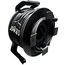 Tactical Fiber Systems DuraTAC Armored SM Tactical Fiber Cable & Reel with 8 ST Connectors (750')