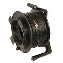 Tactical Fiber Systems DuraTAC Armored SM Tactical Fiber Cable & Reel with 2 ST Connectors (250')