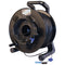 Tactical Fiber Systems DuraTAC Armored SM Tactical Fiber Cable & Reel with 2 LC Connectors (1750')