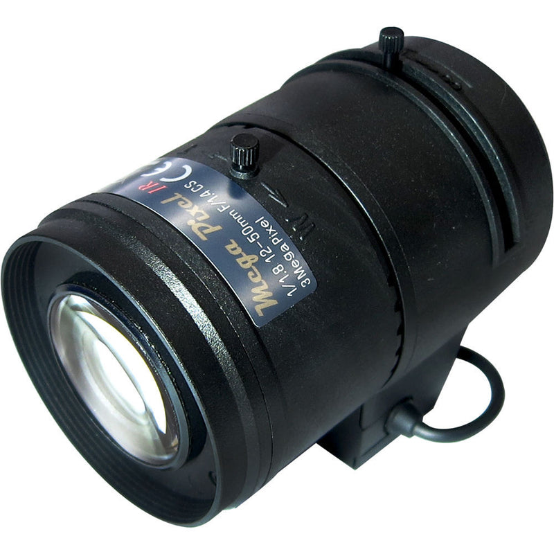 Tamron 1/1.8" 12-50mm CS-Mount IR Lens with Auto Iris DC