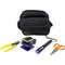 TechLogix Networx Universal Fiber Mechnical Termination Kit:Tools,VFL Batteries,Ruler,Marker,Alcohol Bottle,Case