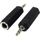 Tera Grand 1/8" Stereo Male to 1/4" Stereo Female Adapter