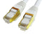 Tera Grand Premium Cat7 Double-Shielded 10Gb 600 MHz Cable (White, 3')