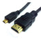 Tera Grand HDMI Male to Micro-HDMI Male Cable with Ethernet (1')