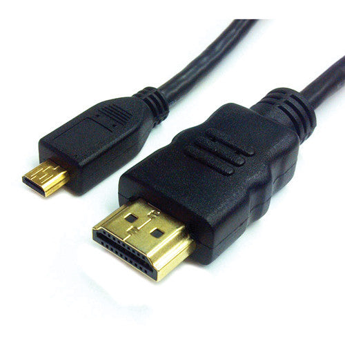 Tera Grand HDMI Male to Micro-HDMI Male Cable with Ethernet (1')
