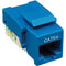 Tera Grand CAT5e Tool-Less Keystone Jack (Blue)