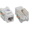 Tera Grand CAT6 Punch-Down Keystone Jack (White)