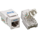 Tera Grand CAT6 Tool-Less Keystone Jack (White)