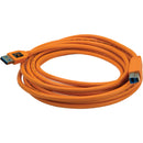 Tether Tools TetherPro SuperSpeed USB 3.0 Male A to Male B Cable (15', High-Visibility Orange)