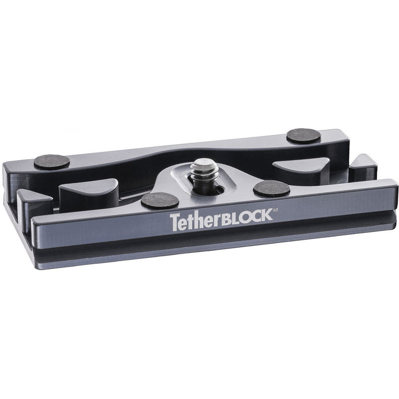 TetherBLOCK QR Plus Quick Release Plate (Thunder Gray)
