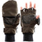 The Heat Company Heat 2 Softshell Mittens/Gloves (Size 7, Tarmac Green)