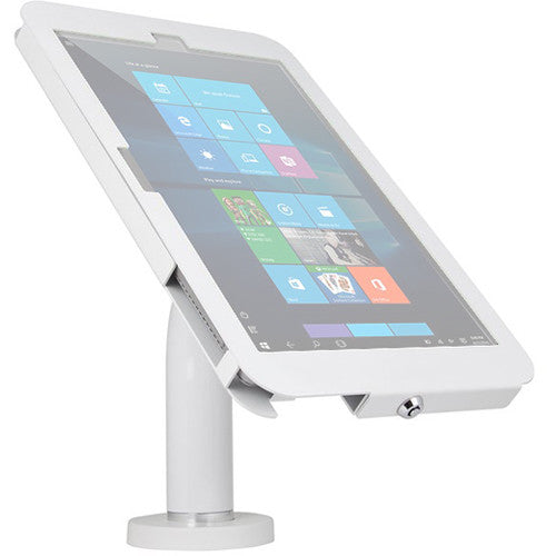 The Joy Factory Elevate II Wall/Countertop Mount Kiosk for Surface Pro 4/3 Tablet (White)