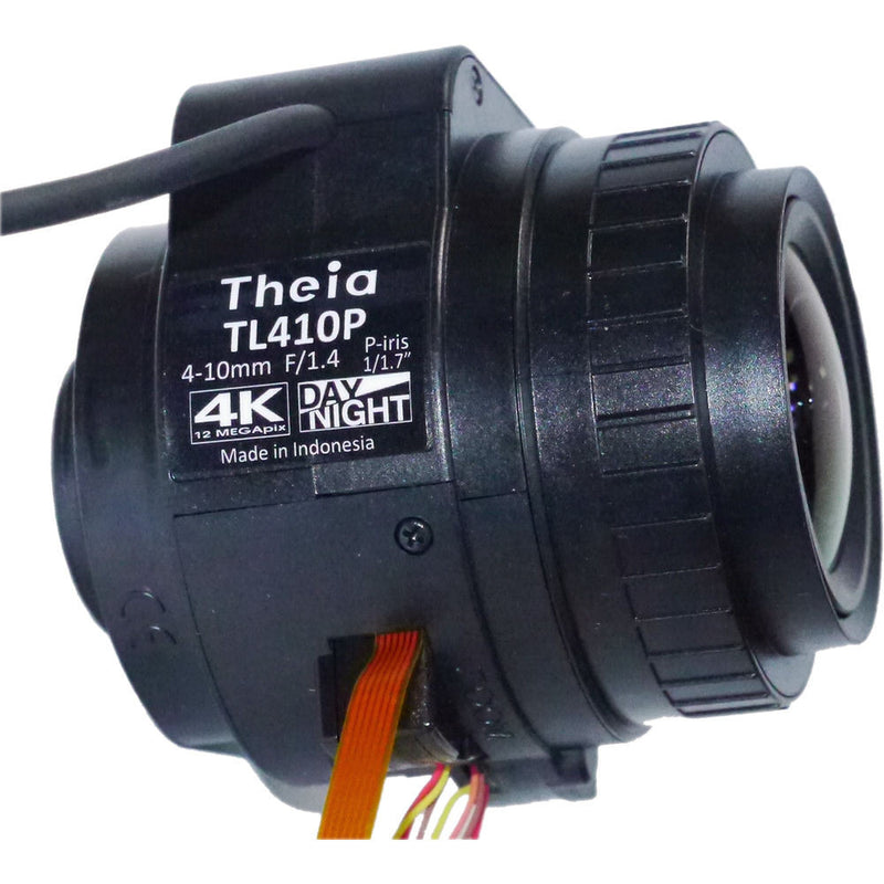 Theia Technologies CS-Mount 4-10mm f/1.4-Close 4K Motorized P-Iris Varifocal Lens