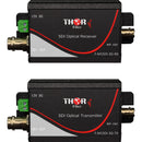 Thor 1-Channel SD/HD 3G-SDI over Fiber Extender Set
