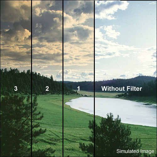 Tiffen 5.65 x 5.65" 1 Tobacco Soft-Edge Graduated Filter