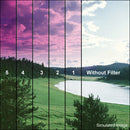 Tiffen 5.65 x 5.65" 1 Magenta Soft-Edge Graduated Filter