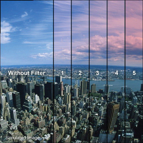 Tiffen 5.65 x 5.65" 1 Pink Hard-Edge Graduated Filter