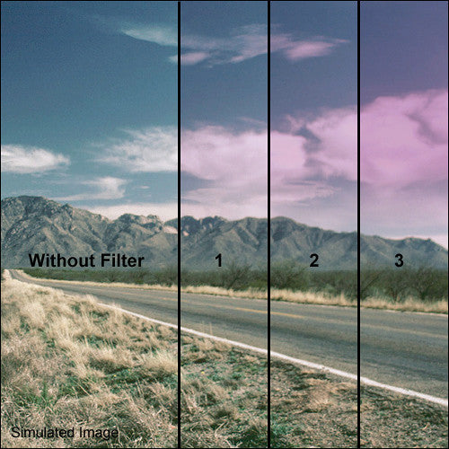 Tiffen 5.65 x 5.65" 1 Plum Soft-Edge Graduated Filter
