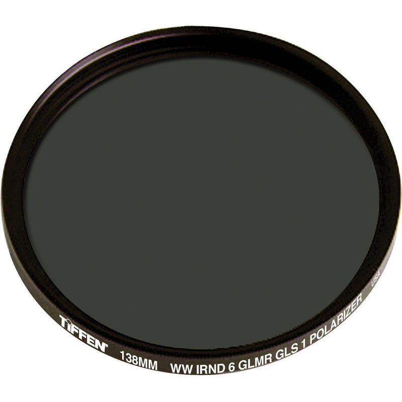 Tiffen 138mm IRND 1.2 Glimmerglass 1/2 Polarizer Filter