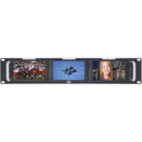 Tote Vision Triple 5" LCD Monitor Rackmount (2RU)