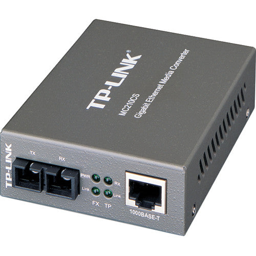 TP-Link MC210CS Gigabit Single-Mode Media Converter