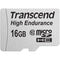 Transcend 16GB High Endurance microSDHC Memory Card