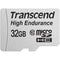 Transcend 32GB High Endurance microSDHC Memory Card