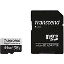 Transcend 64GB High Endurance 350V UHS-I microSDXC Memory Card